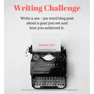 Writing Challenge - October 2017 