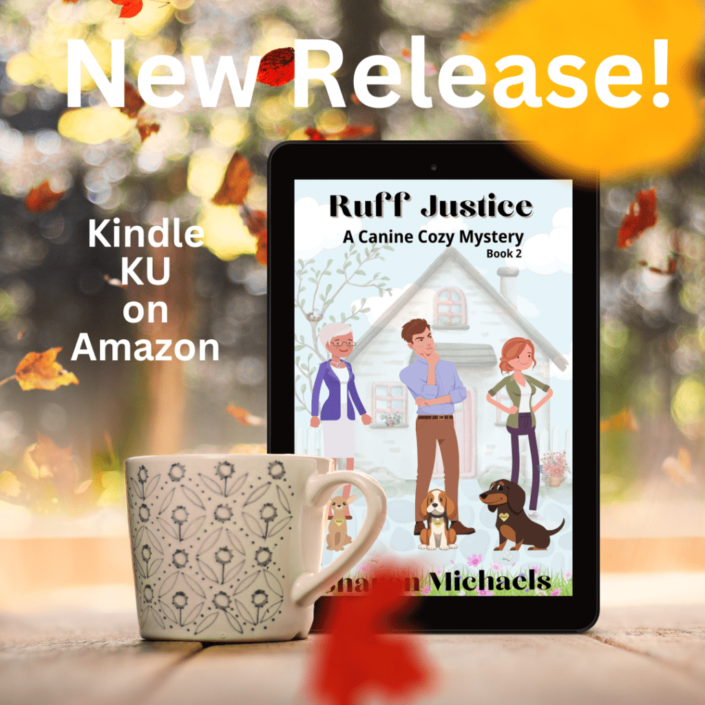 New Animal Cozy Mystery Release from Author Sharon Michaels on Amazon Ruff Justice