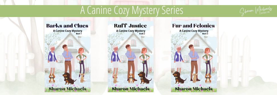 Sharon Michaels Author A Canine Detective Cozy Mystery on Amazon