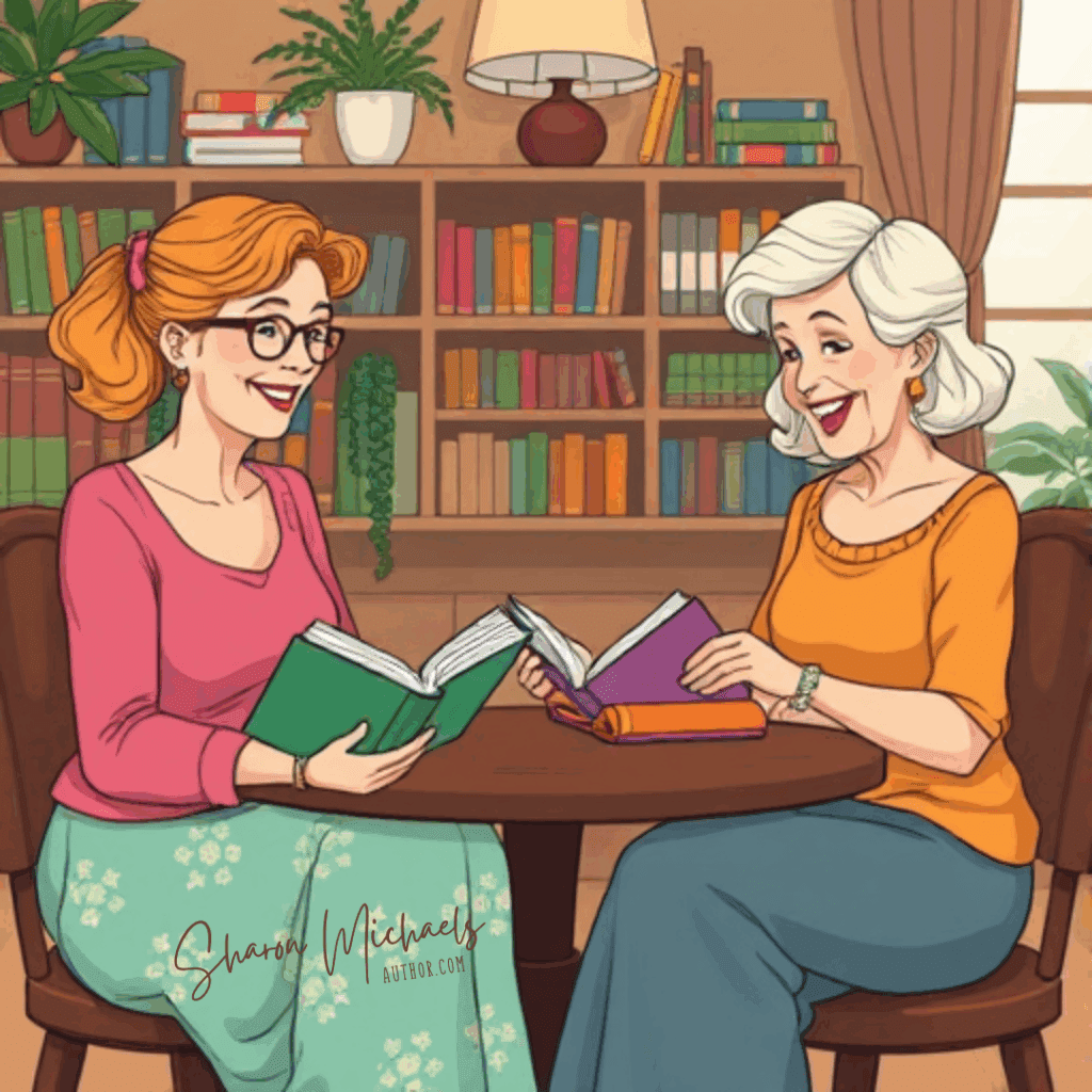 Reading with My Mom a Short Story by author Sharon Michaels