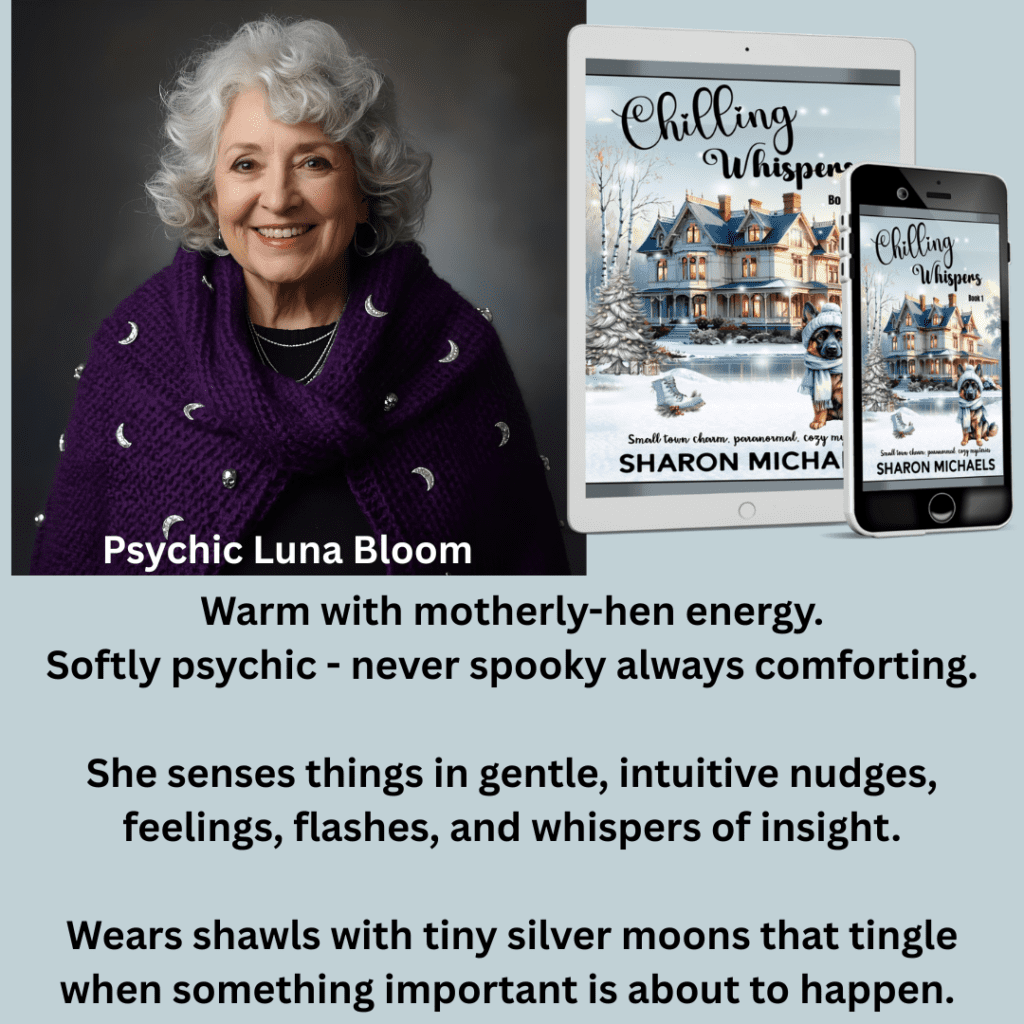 Interview with character Luna Bloom from Chilling Whispers from Author Sharon Michaels