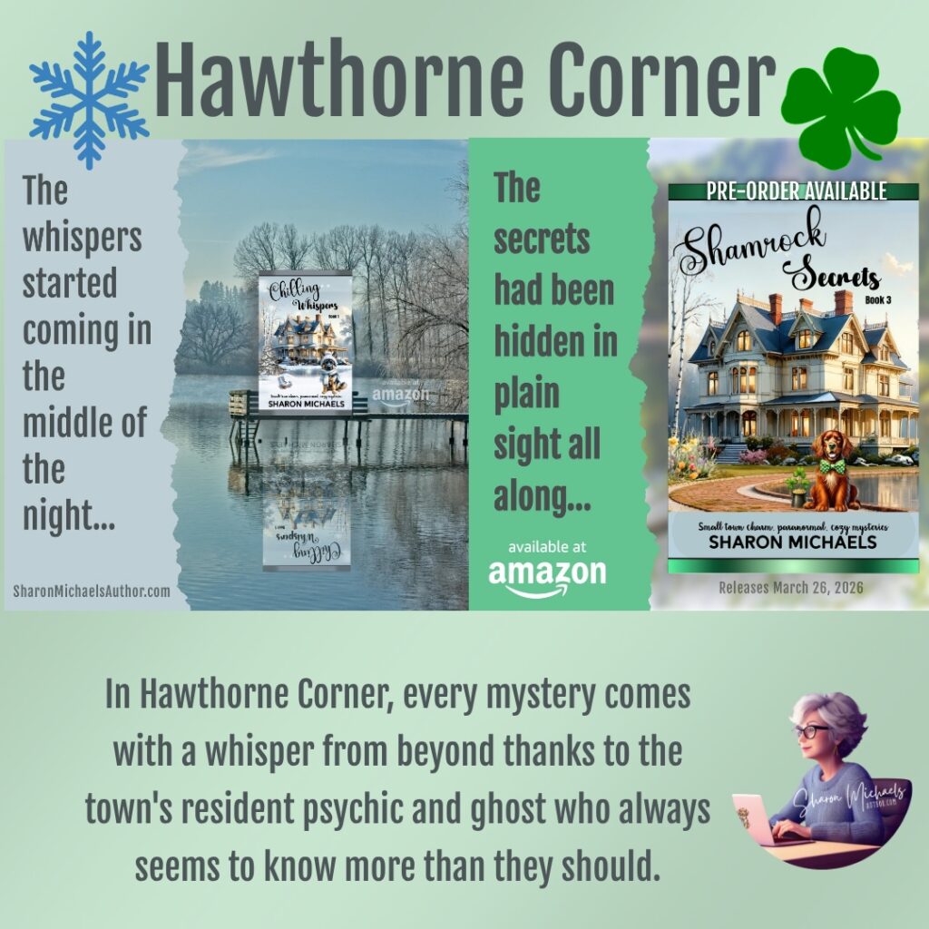 Paracozy Paranormal Small Town Cozy Mysteries from Author Sharon Michaels on Amazon