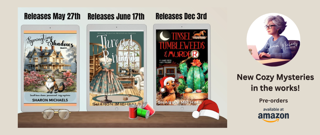 Bestselling Author Sharon Michaels header image
