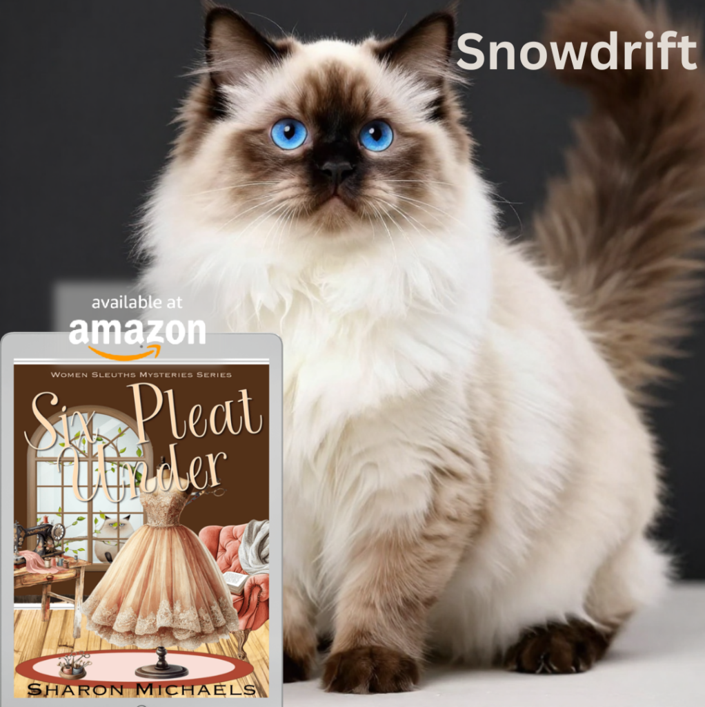Six Pleat Under a short read cozy mystery from author Sharon Michaels available on Amazon
