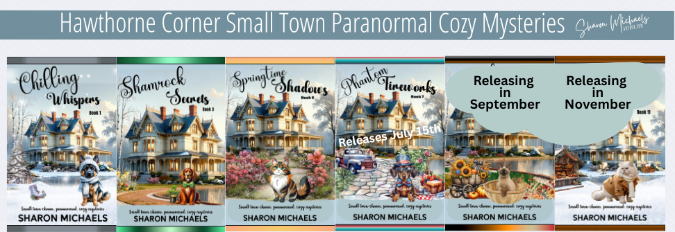 Sharon Michaaels Paranormal Cozy Mystery on Amazon
