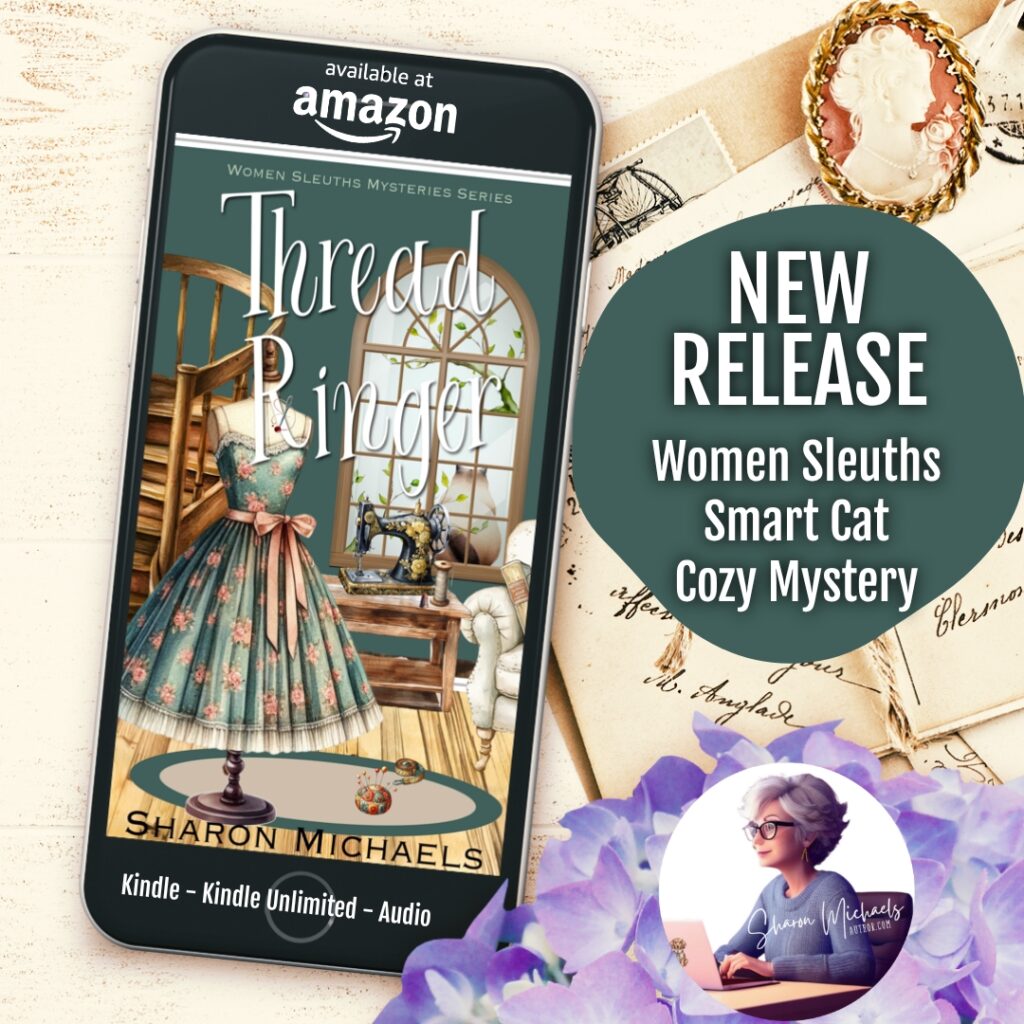 Cozy mystery from author Sharon Michaels on Amazon